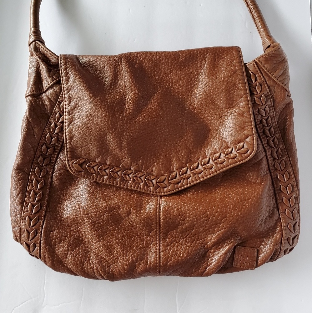 Brown Billabong Shoulder/Hobo Purse